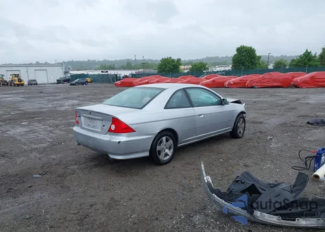 2004 Honda Civic Ex z USA, uszkodzony, nr VIN 1HGEM22914L072462